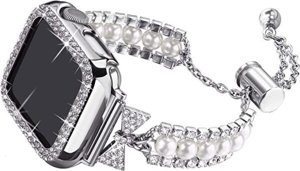 Smart Watch Pearl Bracelet Watch Band - Image 5