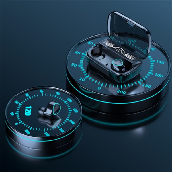 TWS Wireless 5.1 Waterproof Bluetooth Sports Waterproof Earphones - Image 3