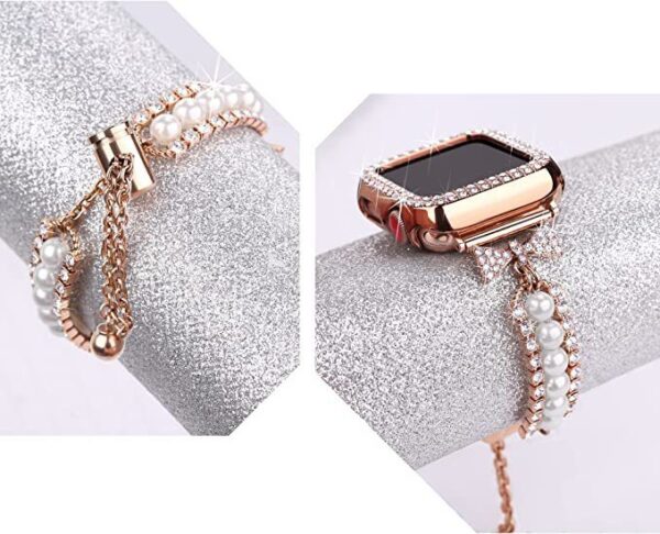Smart Watch Pearl Bracelet Watch Band - Image 3
