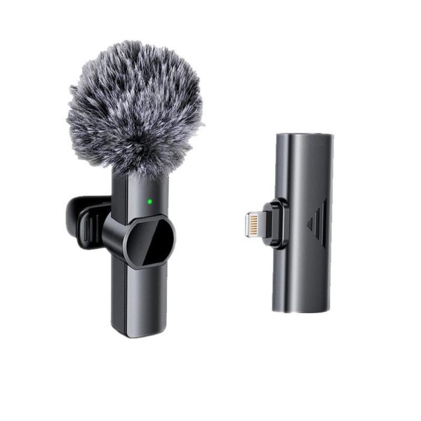 Wireless Neckline Clip Noise Reduction Mini Microphone - Image 3